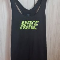 NIKE, dry fit черен топ / потник , размер XL , снимка 4 - Спортни екипи - 41763568