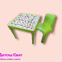 Комплект маса със столче, снимка 4 - Играчки за стая - 33786494