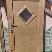 Дървена врата с каса 77 на 157,8 см, снимка 8 - Интериорни врати - 42651281
