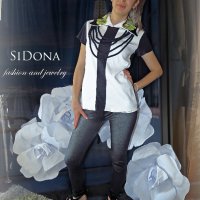 Блузи с къс ръкав SiDona в Туники в гр. Елин Пелин - ID39477190 — Bazar.bg