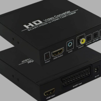 SCART/HDMI към HDMI 720p/1080p конвертор, снимка 5 - Приемници и антени - 44756070