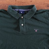 gant polo shirt - страхотна мъжка тениска Л размер, снимка 2 - Тениски - 40486343