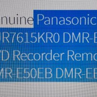 Panasonic дистанционни за DVD recorder и за Blu-Ray ресийвър, снимка 8 - Ресийвъри, усилватели, смесителни пултове - 34194325