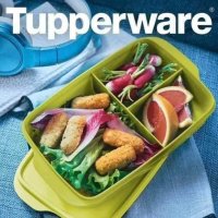 Tupperware кутия за обяд с разпределения, снимка 2 - Кутии за храна - 37409085