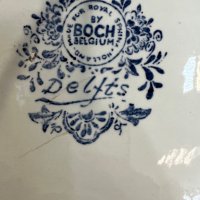 Порцеланова чиния BOCH №4698 , снимка 5 - Антикварни и старинни предмети - 42719094