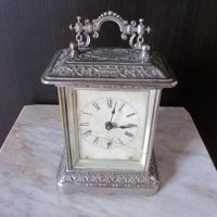  Старинен настолен часовник, снимка 3 - Антикварни и старинни предмети - 40713446