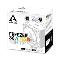 Arctic охладител Freezer 36 A-RGB White - LGA1851/LGA1700/AM5, снимка 2 - Други - 44782352