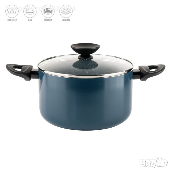 Тенджера дълбока Luigi Ferrero Prima FR-2245D 22x13cm, 4.5L, снимка 1