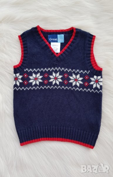 Пуловер без ръкав 18-24 месеца, снимка 1