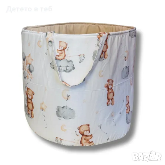 Кош за играчки Кафяво мече, снимка 1