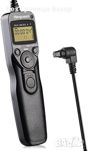 Ново Кабелно дистанционно с интерваломер и дълга експозиция Canon фото, снимка 1