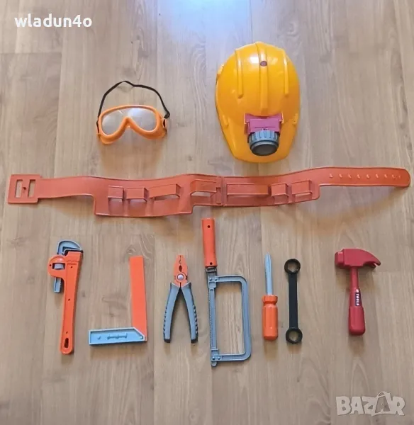 Колан с инструменти и каска-35лв-22лв, снимка 1