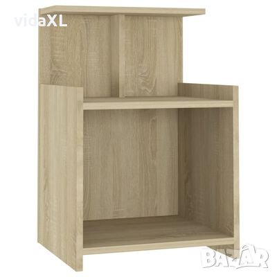 vidaXL Нощно шкафче, дъб сонома, 40x35x60 см, ПДЧ(SKU:806181, снимка 1