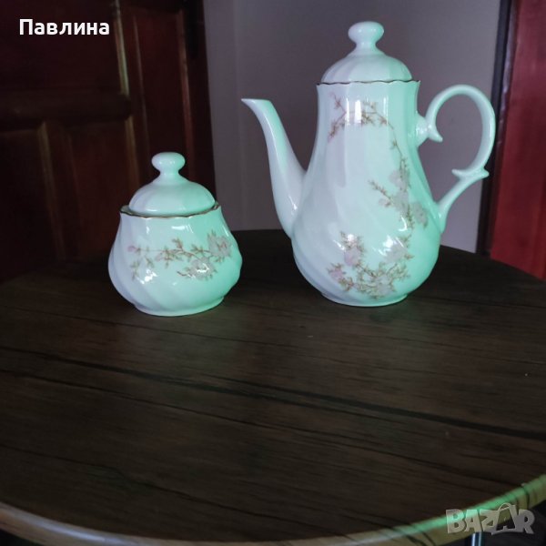 Сет от чайник и захарница, снимка 1