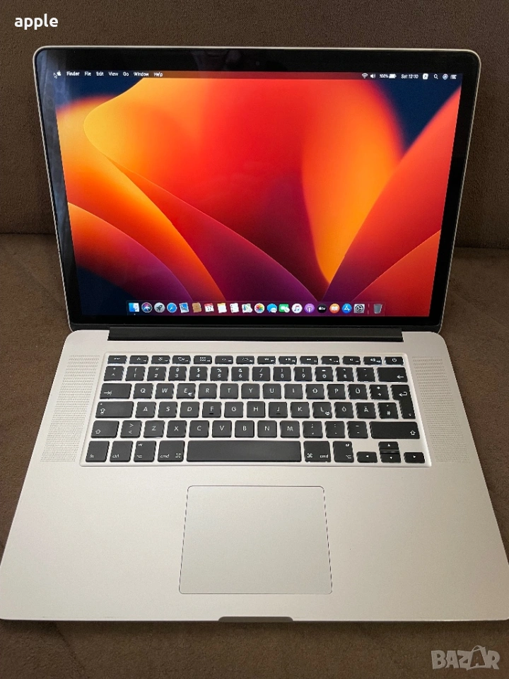 15" Core i7 MacBook A1398 (2015-IG)-i7/16GB RAM/512GB SSD, снимка 1