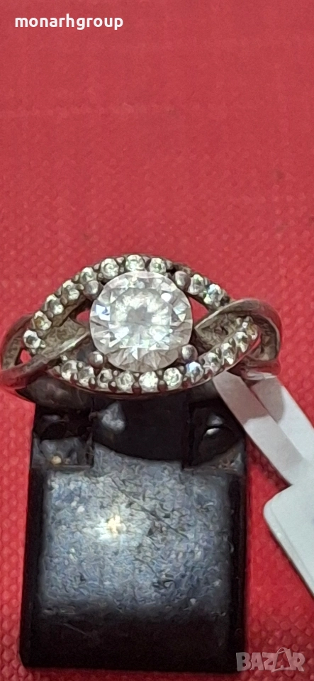 Сребърен пръстен, снимка 1