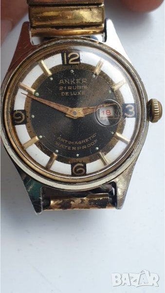 Мъжки механичен часовник Anker 21 rubis de luxe , снимка 1