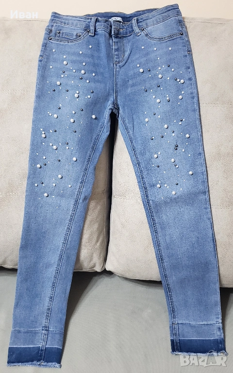 Оригинални детски дънки DEX за момиченце 10 год., снимка 1