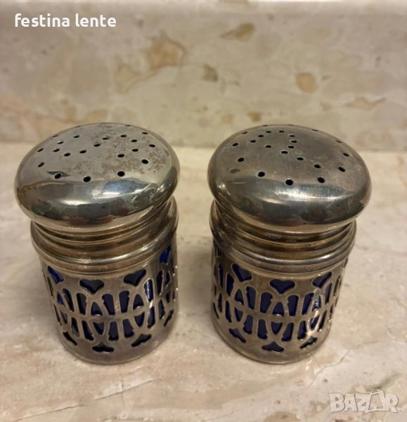 Английски комплект за сол и черен пипер, снимка 1