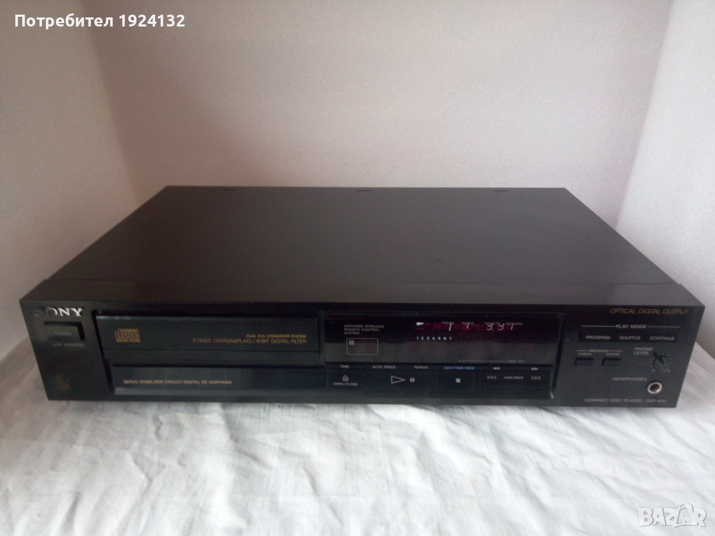 SONY CD PLAYER CDP-670, снимка 1