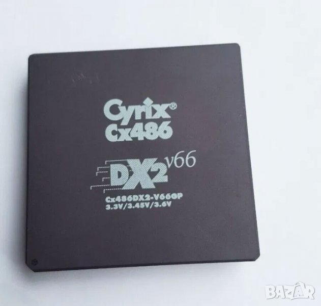 ⭐Нов процесор 486 Cyrix 486DX2-66 Mhz USA Производство 1993 година⭐, снимка 1