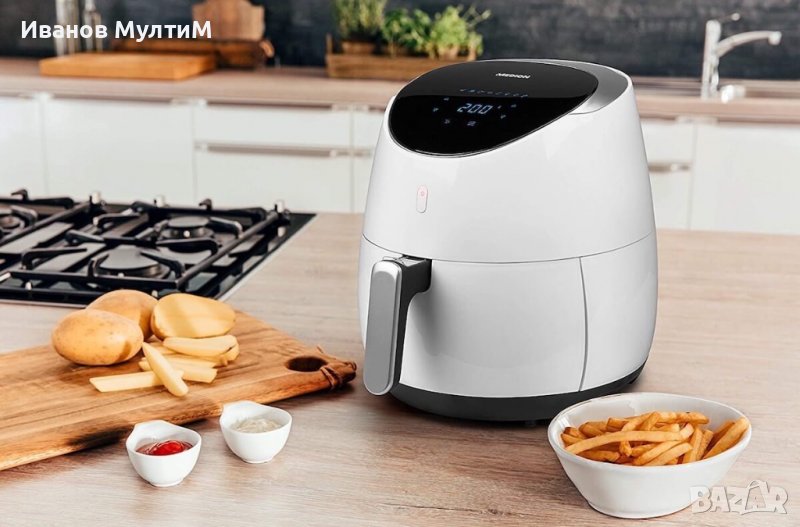 Немски фритюрник с горещ въздух Medion  XXL Air Fryer 5л. 2000W, снимка 1