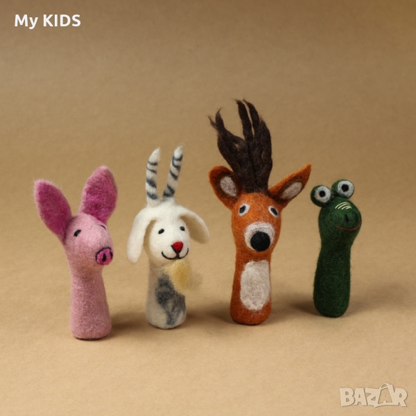 кукла за пръст / театър / ръчна изработка от филц, снимка 1