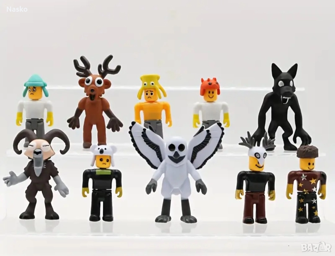 10 броя екшън фигурки от Rolbox-99 нощи, снимка 1