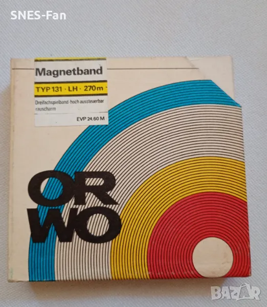 Нова магнетофонна ролка Orwo, снимка 1