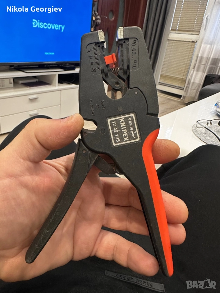 Knipex заголвачка за кабели, снимка 1