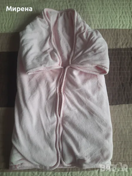 Зимно ватирано портбебе за момиче Bebetto с копчета, снимка 1