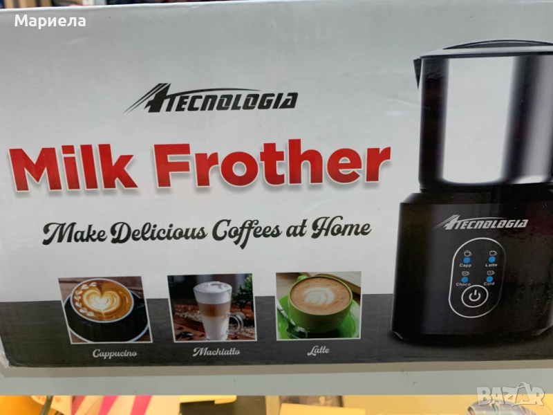 Уред за Млечна Пяна 500W / Разпенител за мляко, снимка 1