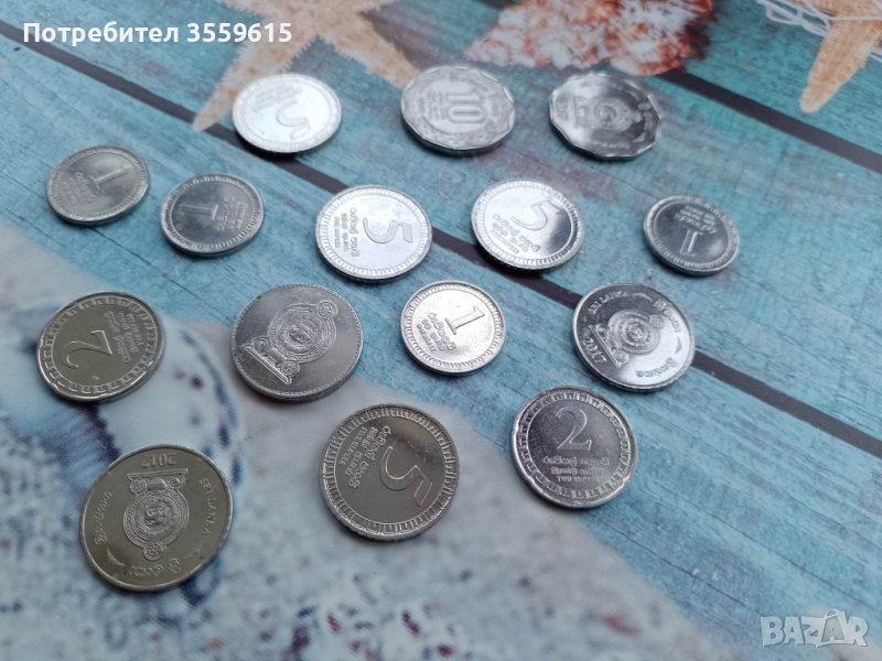 монети от Шри Ланка, снимка 1
