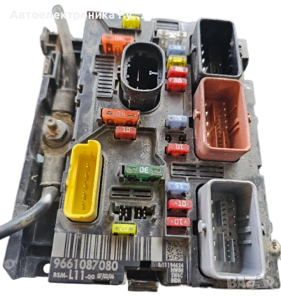 BSM модул 9661087080 за PEUGEOT 307 SW (3H) 1.6 HDI 110 (2002) , снимка 1