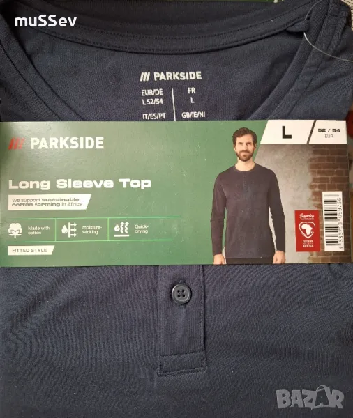 работна дреха блуза с дълъг ръкав на Парксайд размер L и XL , снимка 1