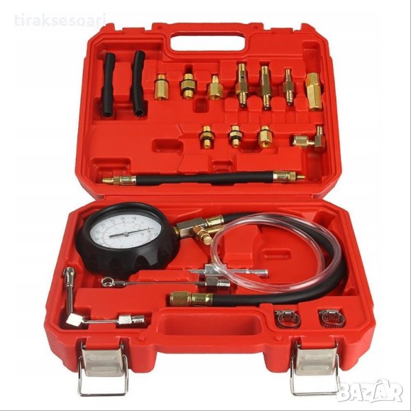 Компресомер Комплект за измерване на налягането на масло и бензин MAR-POL, снимка 1