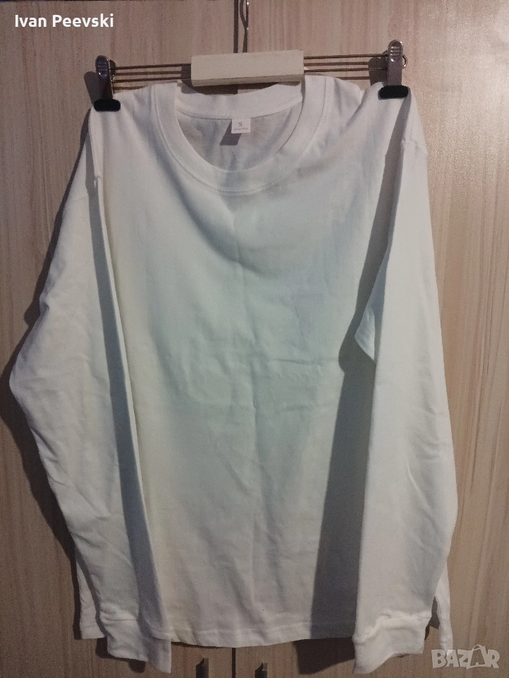Бяла мъжка блуза , снимка 1