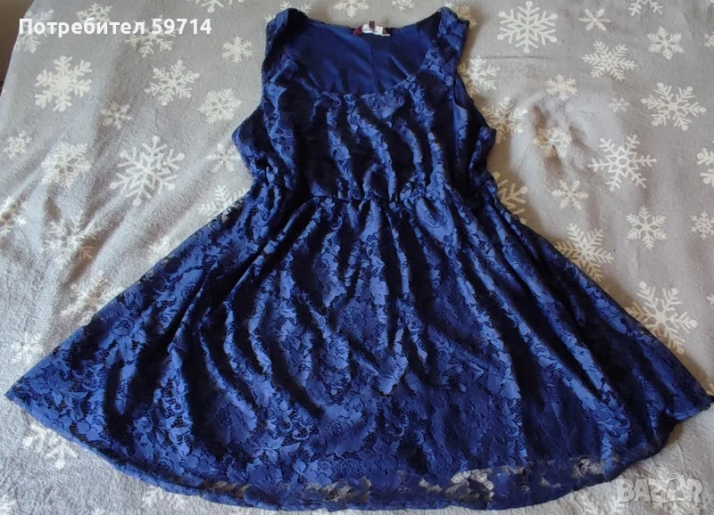 Красива рокля с ластик, снимка 1