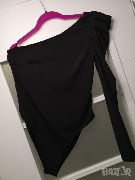 Shein дамско боди с един ръкав/голо рамо, размер М, снимка 1