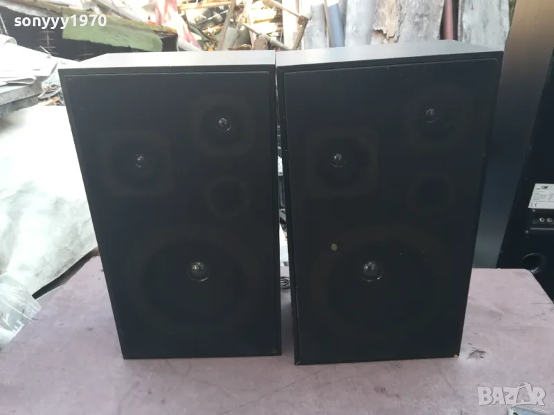 WEST GERMANY X2 4ohm/3way-SPEAKER SYSTEM 3010241650LNWCR, снимка 1