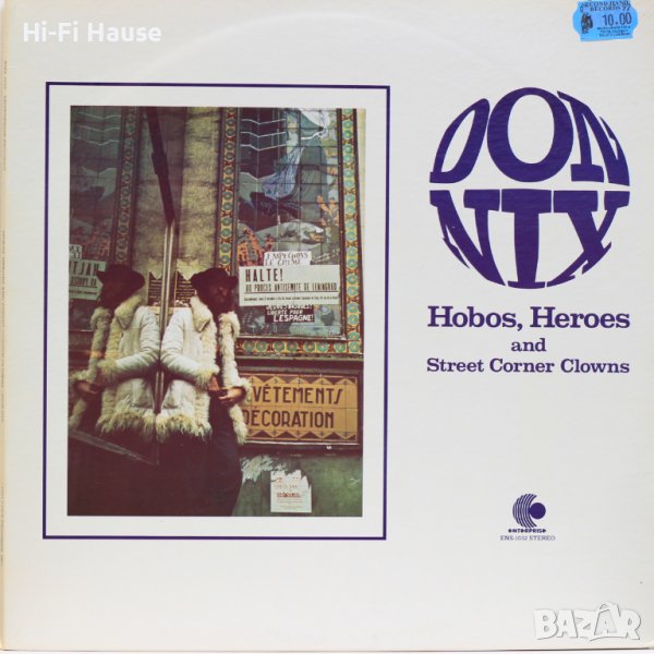 Don Nix ‎– Hobos, Heroes And Street Corner Clowns-Грамофонна плоча - LP 12”, снимка 1