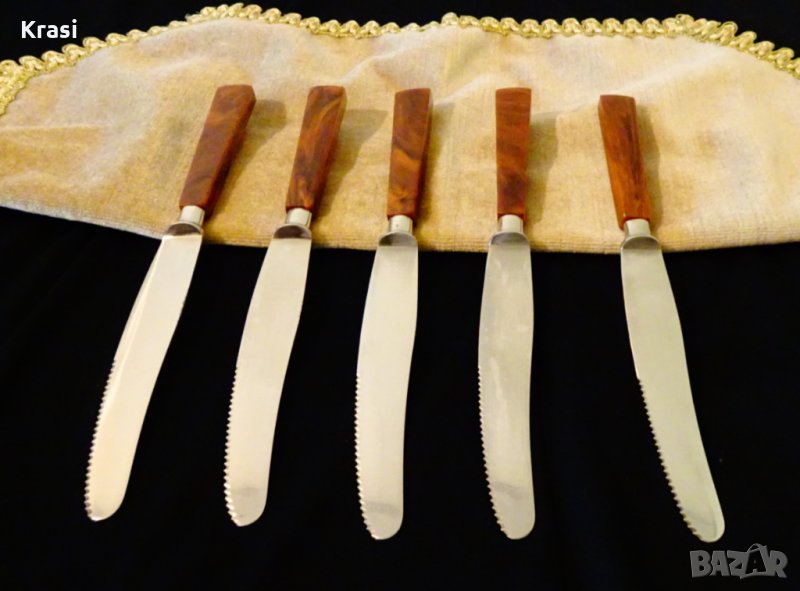 Solingen нож с дръжка от каталин 23 см. , снимка 1