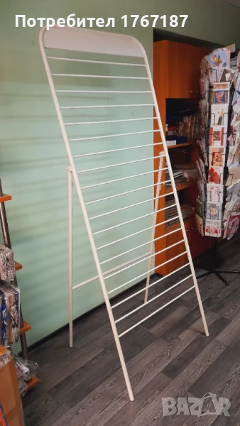 Метален стелаж за хартия, вестници голям 75-200 см, щендер за хартия, снимка 1