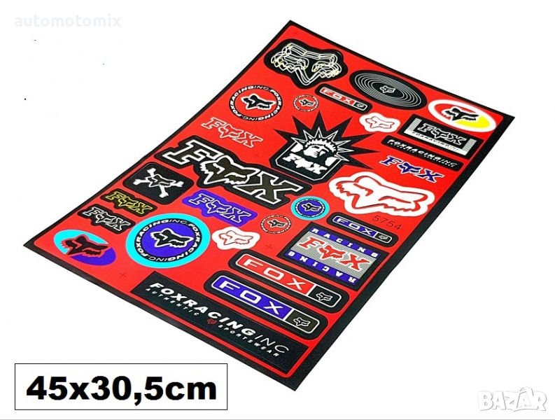 СТИКЕРИ ЗА МОТОР MIX - 3365, снимка 1