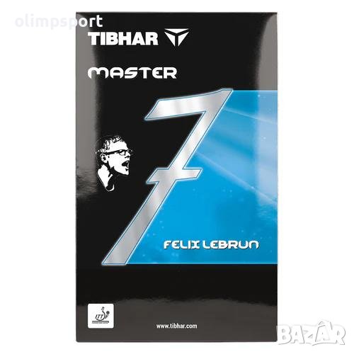 хилка за тенис на маса tibhar felix leburn нова гладки гуми Rubbers GAME 2.0 mm on forehand and back, снимка 1