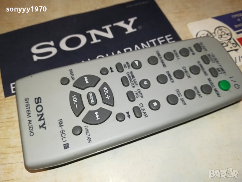 SONY RM-SCL1 AUDIO REMOTE CONTROL 2806231036, снимка 1