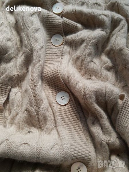 Кашмир. BONGENIE GRIDER. Size M- L Великолепна жилетка Пелерина , снимка 1