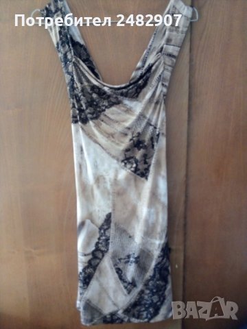 Ефектна дамска рокля - ликра