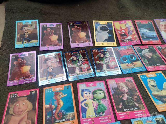 Продавам карти Звездите на Дисни Pixar, снимка 8 - Колекции - 38825563