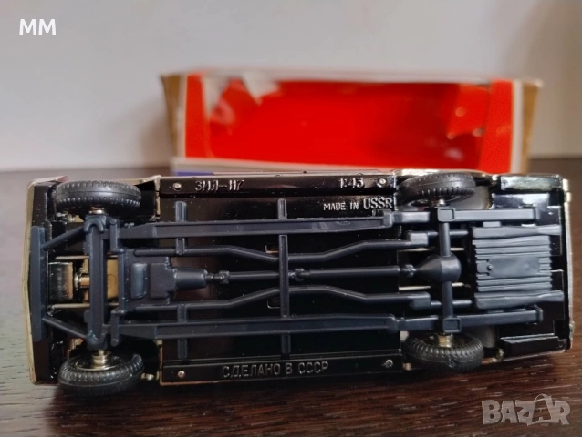 Колекционерска руска(съветска)метална количка ЗИЛ 117 Мащаб 1:43  , снимка 10 - Колекции - 52643908